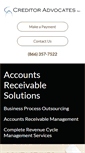Mobile Screenshot of creditoradvocates.com